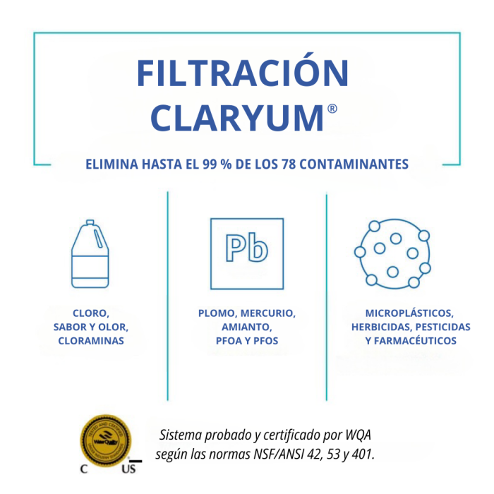 filtracion claryum tm